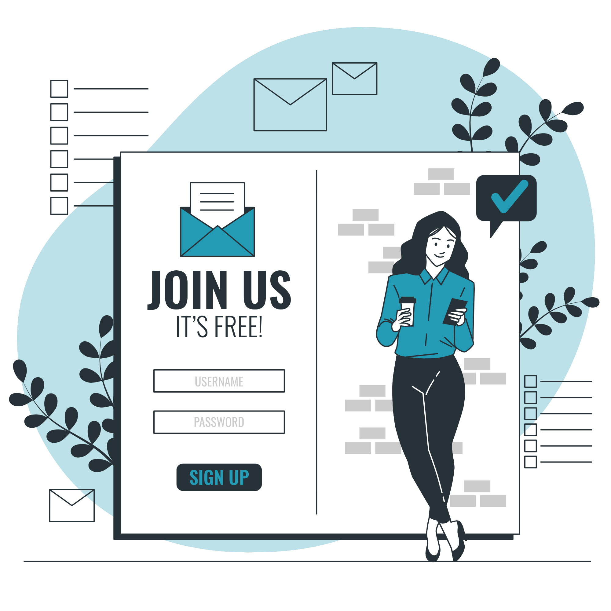 Signup for free